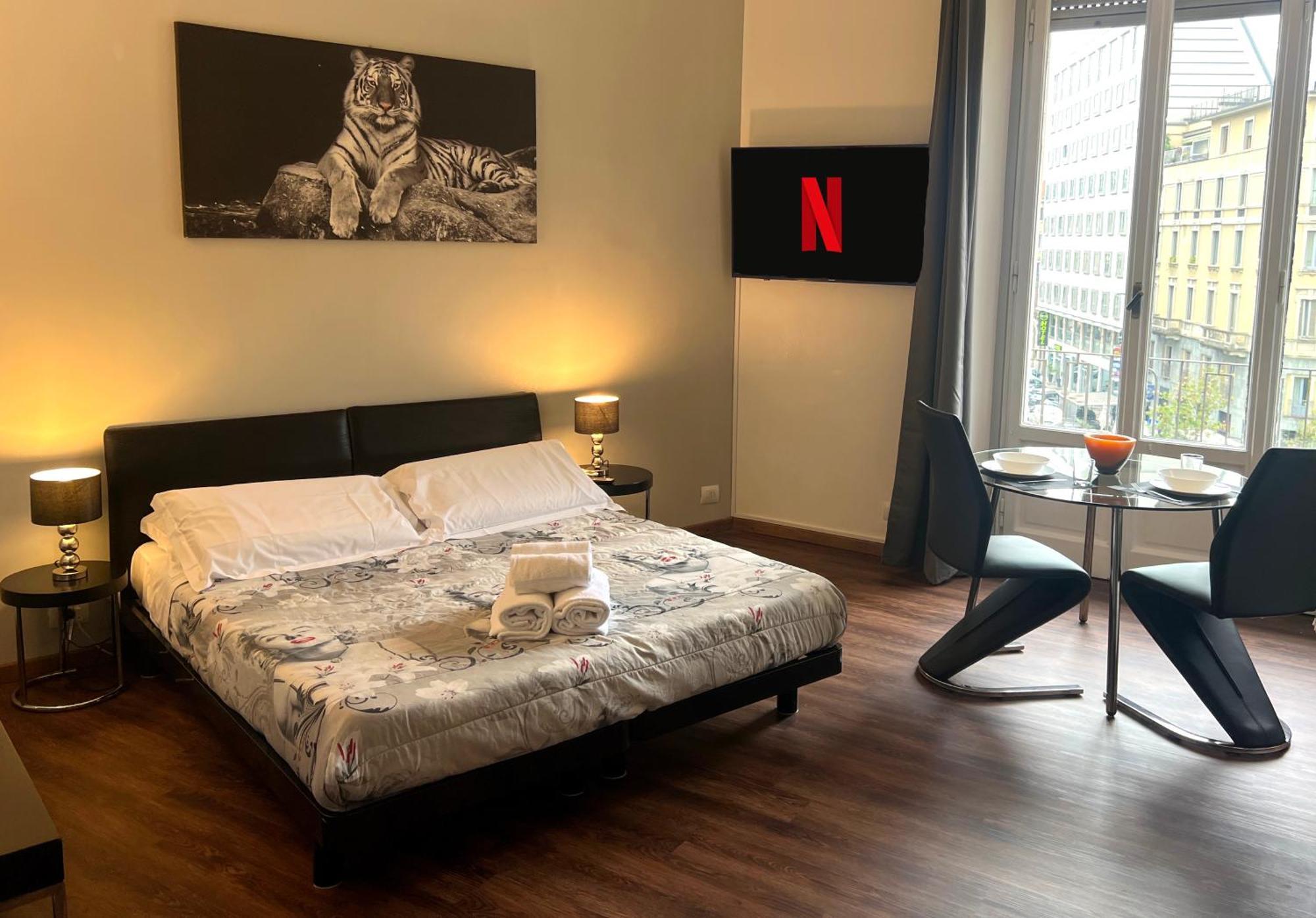 Apartment Milanoflats - New Beautiful Fully Equipped With A View Of Piazza San Camillo - 5 Minutes From Station, M2, M3, Airport Shuttle Mailand